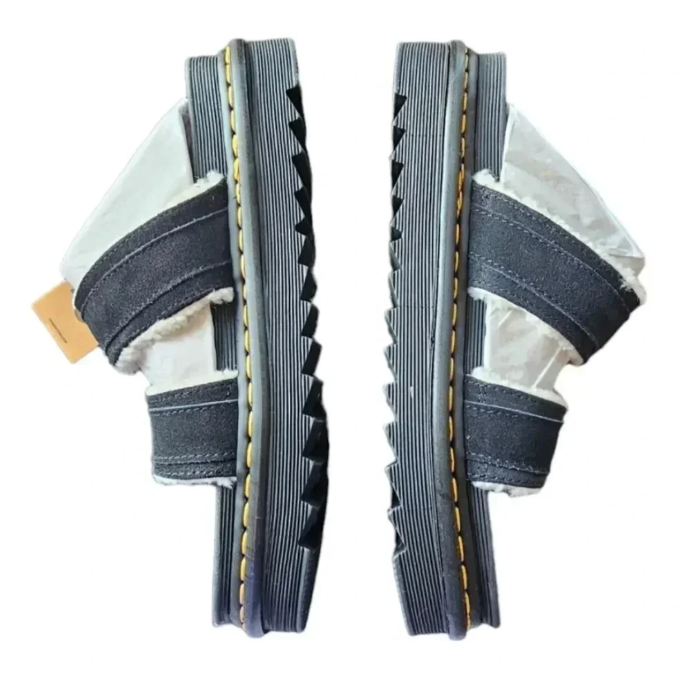 Dr. Martens‎  Myles Faux Fur Platform Sandals